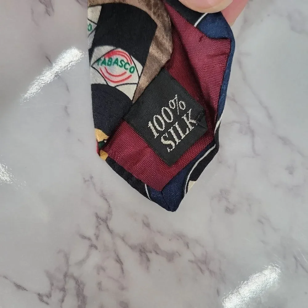 TABASCO Silk Nascar Men's Necktie